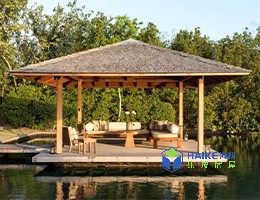 木質(zhì)涼亭-與景相融，與情共鳴-多功能用途的完美體現(xiàn)