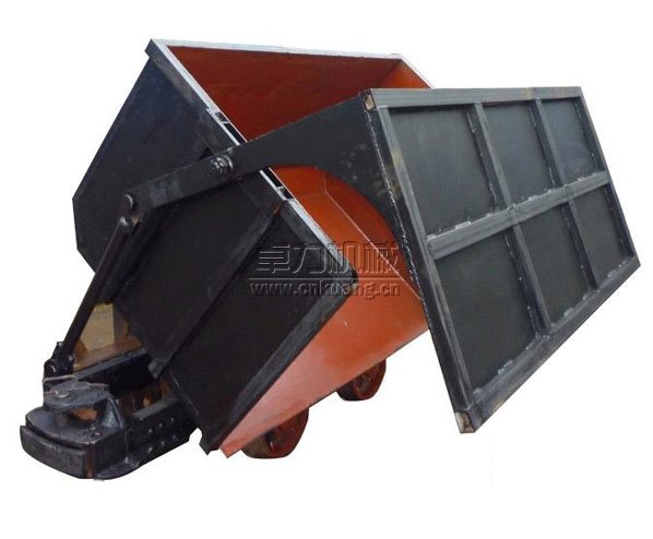 KC單側(cè)曲軌側(cè)卸式礦車(chē)